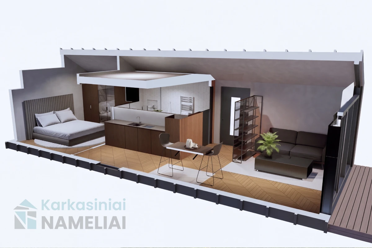 Karkasinis namas Argo Maxi